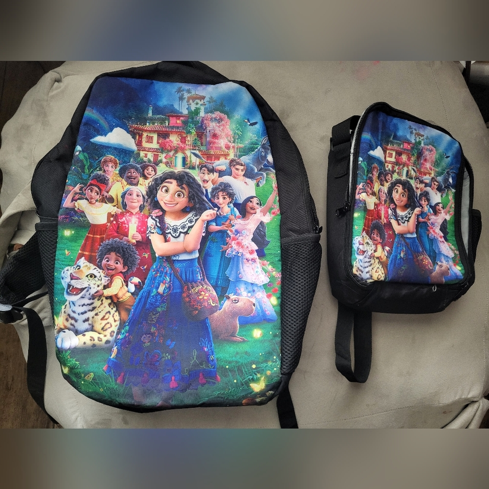 Encanto Backpack and Lunch Bag